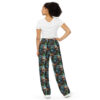 All-over print unisex wide-leg pants - Image 3