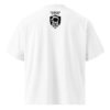 Unisex organic oversized high neck t-shirt - Image 2