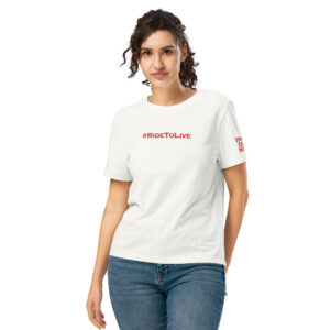Women’s organic ribbed neck t-shirt