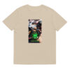 Unisex organic ribbed neck t-shirt - Image 2