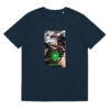 Unisex organic ribbed neck t-shirt - Image 3