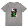 Unisex organic ribbed neck t-shirt - Image 4