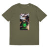 Unisex organic ribbed neck t-shirt - Image 7