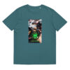Unisex organic ribbed neck t-shirt - Image 8